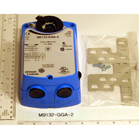 JOHNSON CONTROLS M9132-Gga-2 Rotary Actuator; 280 M9132-GGA-